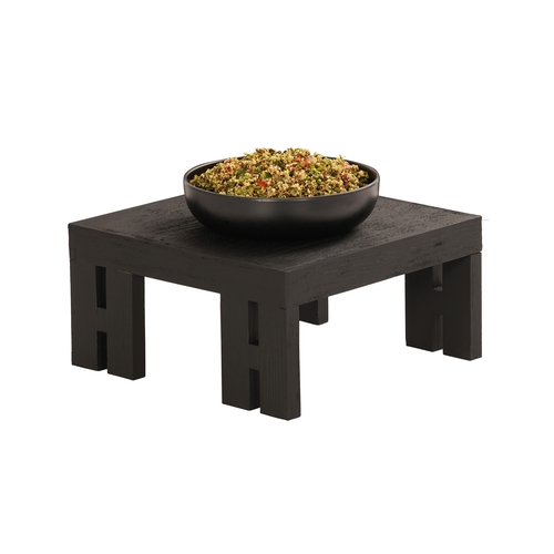 Cal-Mil 23794-6-13 Brooklyn 12" x 12" x 6"H Wood Square Display Riser