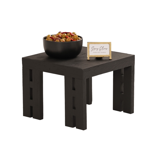 Cal-Mil 23794-9-13 Brooklyn 12" x 12" x 9"H Wood Square Display Riser