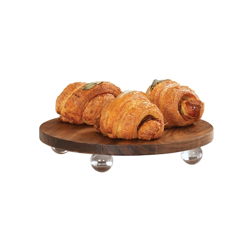 Cal-Mil 23812-78 Sydney 12.25" x 12.25" x 1"H Walnut Serving Board