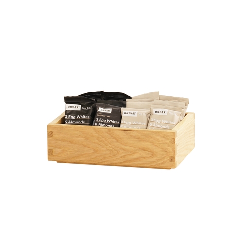 Cal-Mil 23842-3-21 Sydney 6.5" x 10" x 3"H Oak Smallware Box
