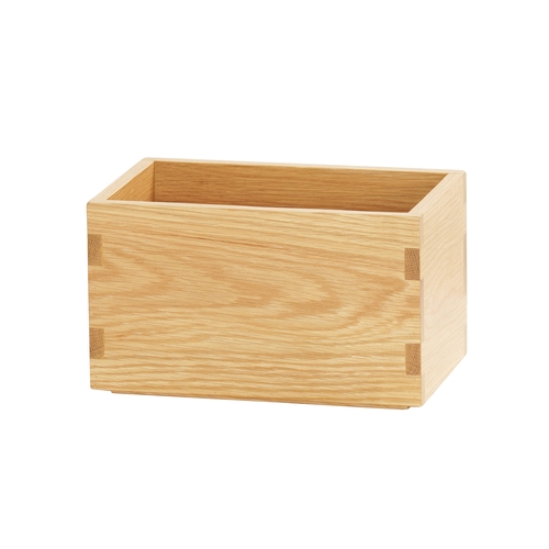 Cal-Mil 23842-6-21 Sydney 6.5" x 10" x 6"H Oak Smallware Box