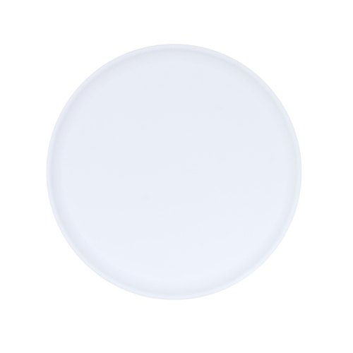Cal-Mil 24105-10-11115 Sophie 10" Dia. Matte Stone Blue Melamine Plate - 6 Each