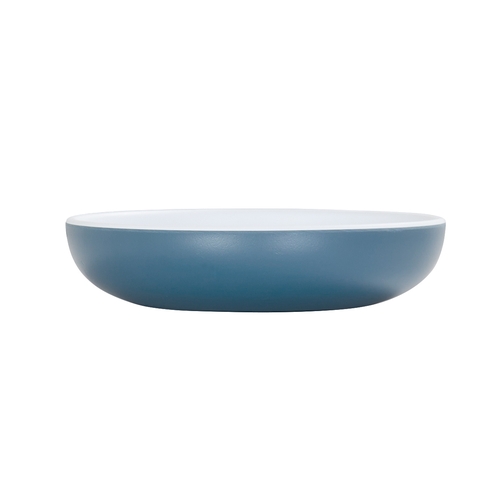 Cal-Mil 24106-5-11115 Sophie 5.75" Dia. x 1.25"H Matte Stone Blue Melamine Bowl