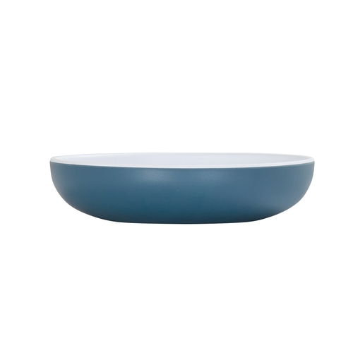 Cal-Mil 24106-6-11115 Sophie 6.25" Dia. x 1.5"H Matte Stone Blue Melamine Bowl