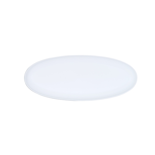 Cal-Mil 24106-922-11115 Sophie 9" x 22" x 1.75"H Matte Stone Blue Melamine Platter