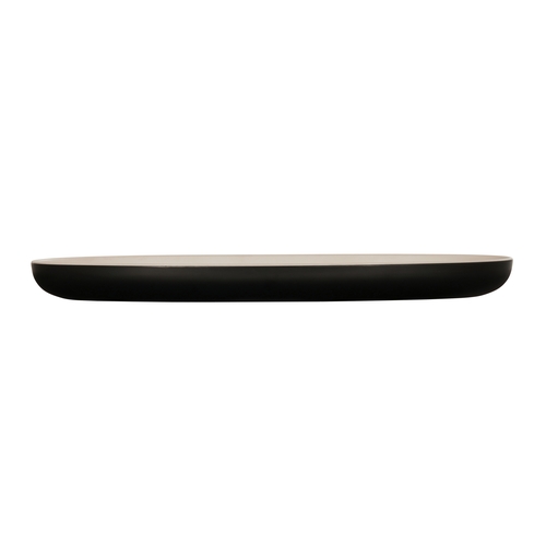 Cal-Mil 24106-922-13103 Sophie 9" x 22" x 1.75"H Two-Tone Melamine Platter - 3 Each