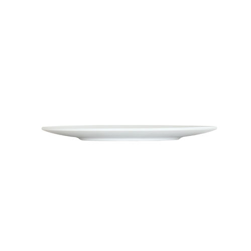 Cal-Mil 24110-8-15 Charlotte 8" Dia. x 0.75"H White Melamine Plate - 6 Each