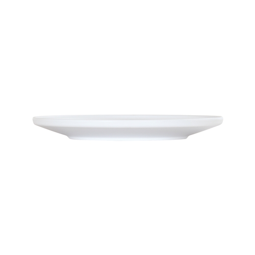 Cal-Mil 24112-11-15 Nova 11" Dia. x 1.25"H White Melamine Plate - 6 Each