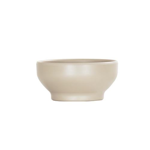 Cal-Mil 24113-4-125 Nova 4.75" Dia. x 2.25"H Taupe Soup Bowl - 6 Each