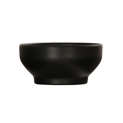 Cal-Mil 24113-4-13 Nova 4.75" Dia. x 2.25"H Black 12 oz. Soup Bowl - 6 Each