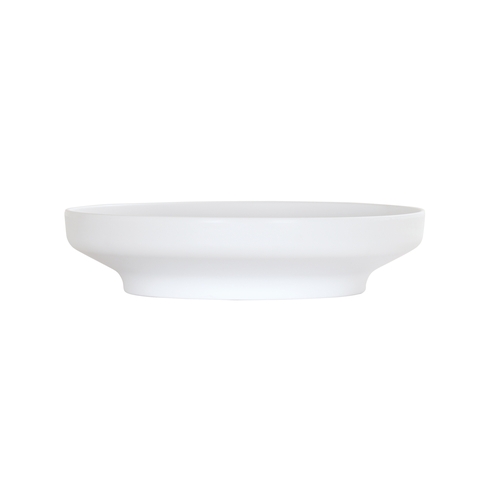 Cal-Mil 24114-11-15 Nova 11" Dia. x 2.5"H White Coupe Bowl - 6 Each