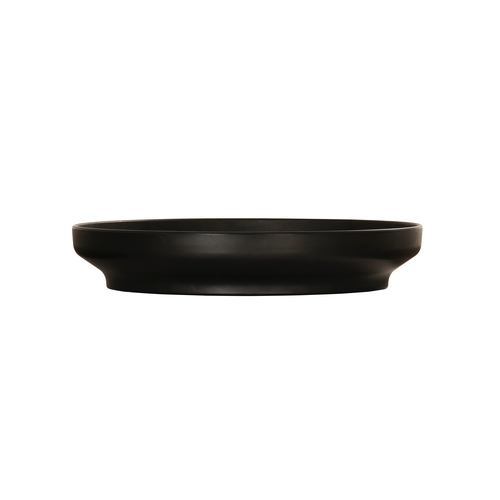 Cal-Mil 24114-14-13 Nova 14" Dia. x 2.5"H Black Coupe Bowl - 6 Each