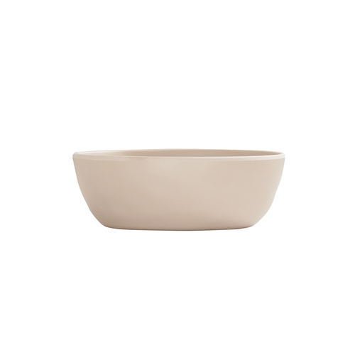 Cal-Mil 24121-5-125 Carmel 5" Dia. x 1.75"H Taupe 12 oz. Melamine Soup Bowl