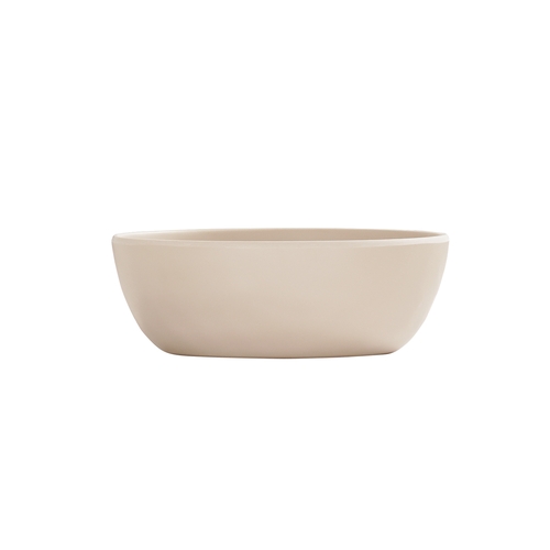 Cal-Mil 24121-6-125 Carmel 5" Dia. x 2"H Taupe 16 oz. Melamine Soup Bowl- 6 Each