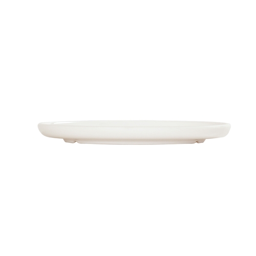 Cal-Mil 24306-7-15 7" Dia. x 0.5"H White Melamine Plate - 6 Each