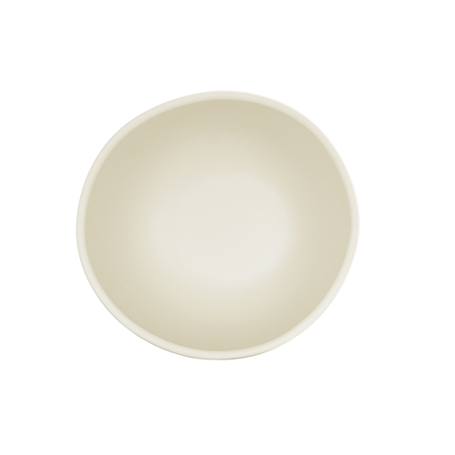 Cal-Mil 24401-16-103 Bali 5.5" x 5.25" x 2.5"H Ivory Melamine 16 oz. Soup Bowl