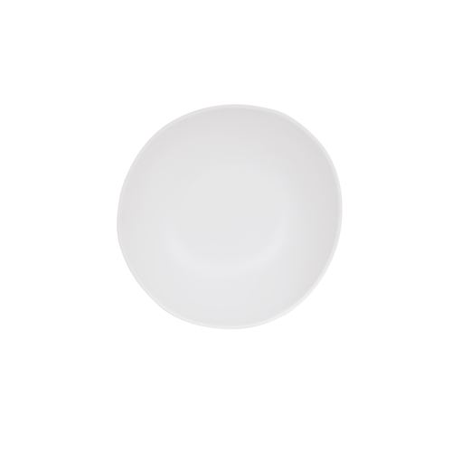 Cal-Mil 24402-14-15 Bali 14" Dia. x 3"H White Melamine Pasta Bowl - 6 Each