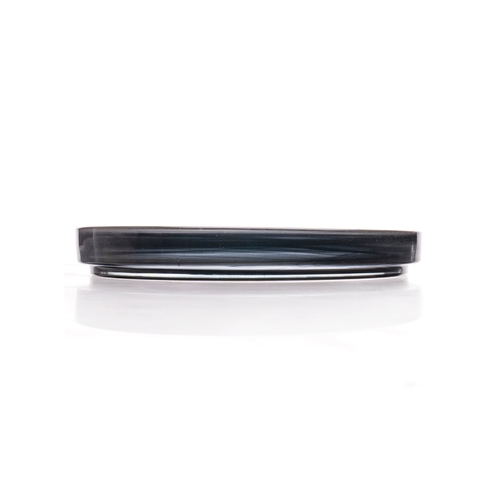 Mikasa Hospitality 2445-43 Ardacam Asos Black Glass 8.3" Dia. Plate - 2 Doz