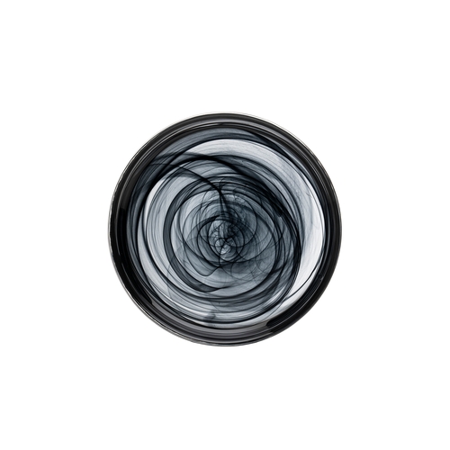Mikasa Hospitality 2450-43 Ardacam Asos Black Glass 37.1 oz. Bowl - 16 Each