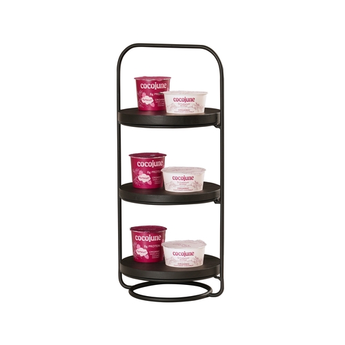 Cal-Mil 25204-8-13 Logan 9.25" Dia. x 21"H Wire 3-Tier Display Stand