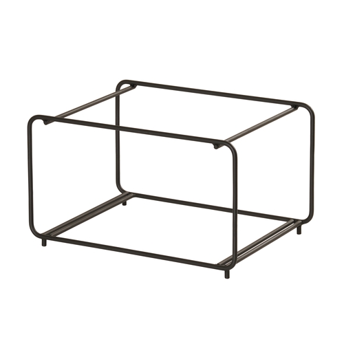 Cal-Mil 25208-1012-13 Logan 15.75"x 11.5" x 9.25"H Wire 2-Tier Display Stand Frame