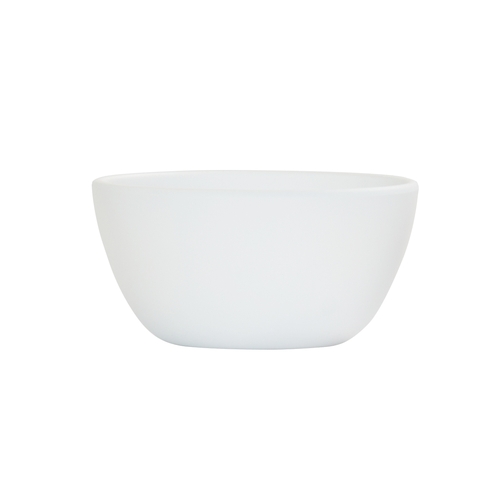 Cal-Mil 26100-5-15 Sophie 5" Dia. x 2.5"H Matte White Melamine 16 oz. Bowl
