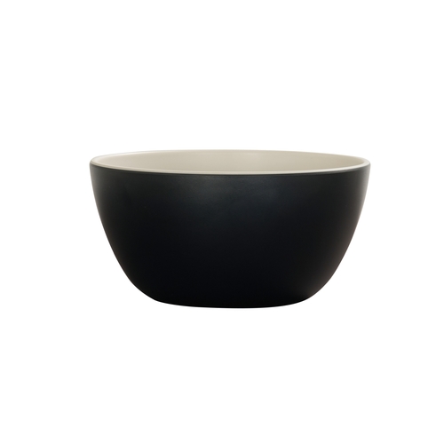 Cal-Mil 26100-7-13103 Sophie 7" Dia. x 3.5"H Two-Tone Melamine 48 oz. Bowl