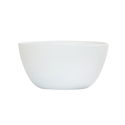 Cal-Mil 26100-7-15 Sophie 7" Dia. x 3.5"H White Melamine 48 oz. Bowl