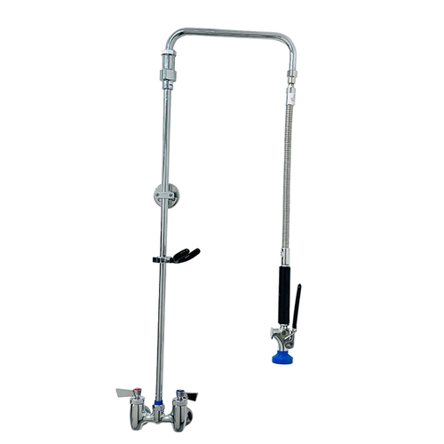 Fisher 26110 4" Backsplash Mount w/ Pipe Hook Pre-Rinse Assembly