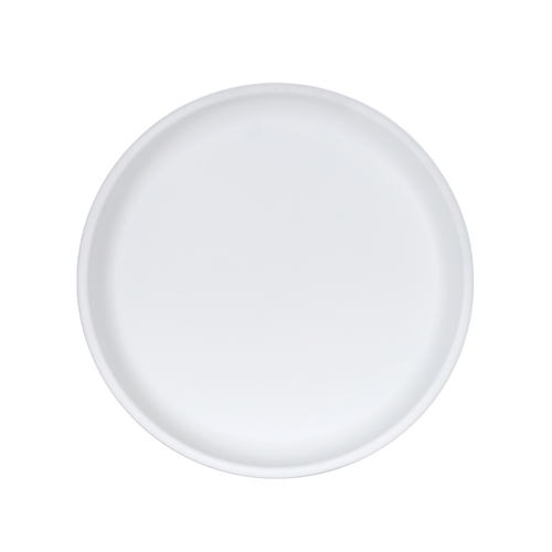 Cal-Mil 26121-6-15 Isla 6" Dia. Matte White Melamine Plate - 6 Each