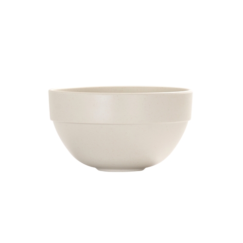 Cal-Mil 26122-7-133 Isla 7" Dia. x 3.5"H Matte Ivory Melamine 48 oz. Bowl