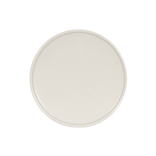 Cal-Mil 26130-6-139 Sorelle 6" Dia. Two-Tone Melamine Low Rim Plate - 6 Each