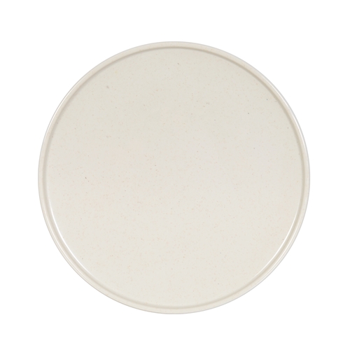 Cal-Mil 26130-8-139 Sorelle 8" Dia. Two-Tone Melamine Low Rim Plate - 6 Each