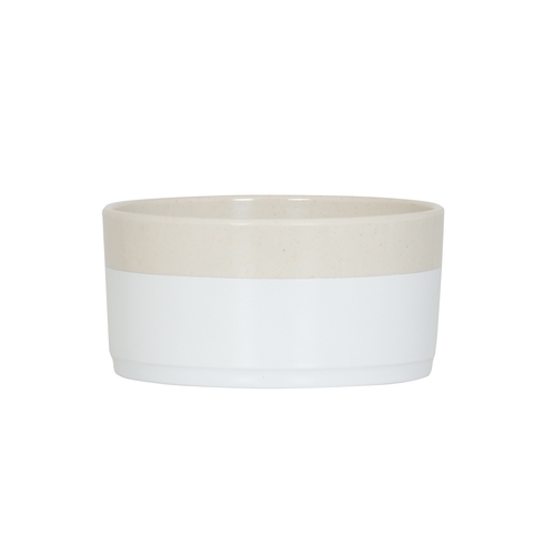 Cal-Mil 26132-6-139 Sorelle 5.75" Dia. x 2.25"H Two-Tone Melamine Bowl - 6 Each