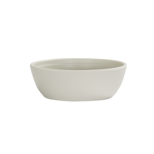 Cal-Mil 26144-6-103 Cove 5.75"Dia. x 2"H Matte Ivory Melamine 16 oz. Bowl-6 Each