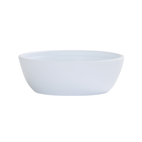 Cal-Mil 26144-6-15 Cove 5.75"Dia. x 2"H Matte White Melamine 16 oz. Bowl-6 Each