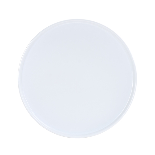 Cal-Mil 26150-10-15 Selene 10" Dia. Glossy White Melamine Plate - 6 Each