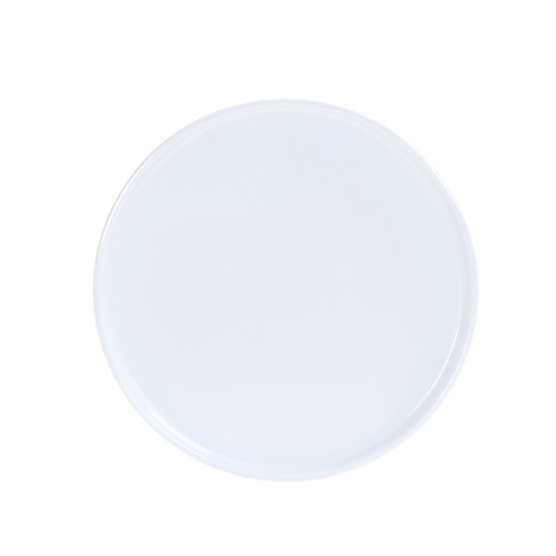 Cal-Mil 26150-8-15 Selene 8" Dia. Glossy White Melamine Plate - 6 Each