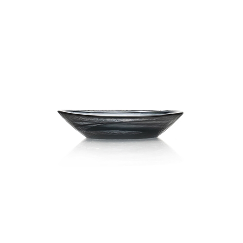 Mikasa Hospitality 2690-43 Ardacam Estonia Black Glass 8.3" x 7.1" Oval Platter
