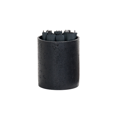 Cal-Mil 28004-7-13 6" Dia. x 7"H Black Finish Resin Display Riser