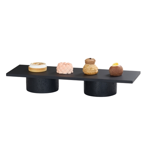 Cal-Mil 28518-238-96 Midnight Bamboo 7.75" x 23.5" x 0.5"H Display Shelf - 3 Each