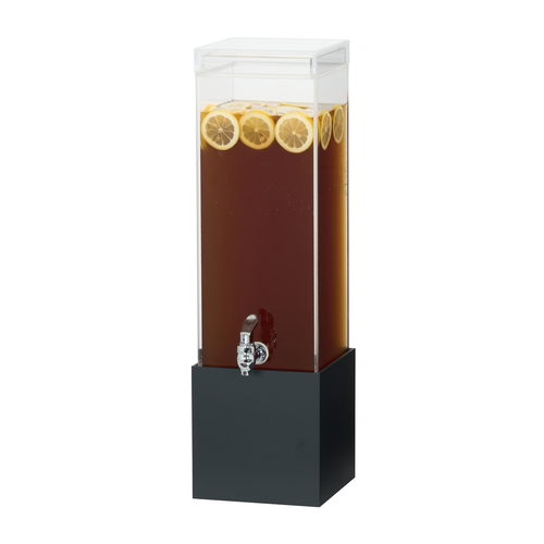 Cal-Mil 28519-3-13 Logan 8.1"x 9.75"x 25.75"H Clear 3 Gallon Beverage Dispenser