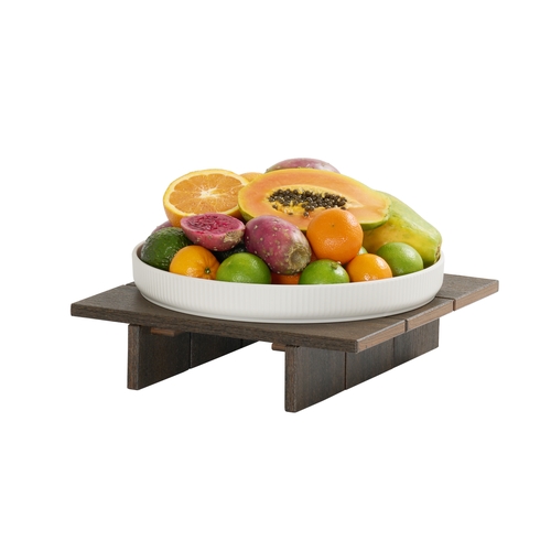 Cal-Mil 28601-3-140 Vista 12" x 12" x 3"H Mocha Display Riser