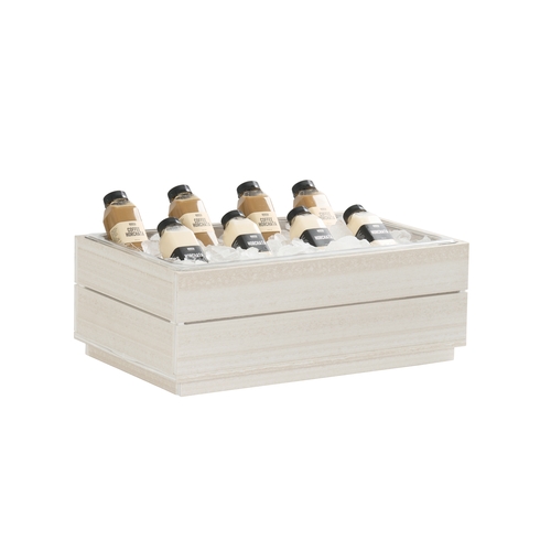 Cal-Mil 28602-12-141 Vista 21.5" x 12.5" x 8.75"H Coastal Ice Display