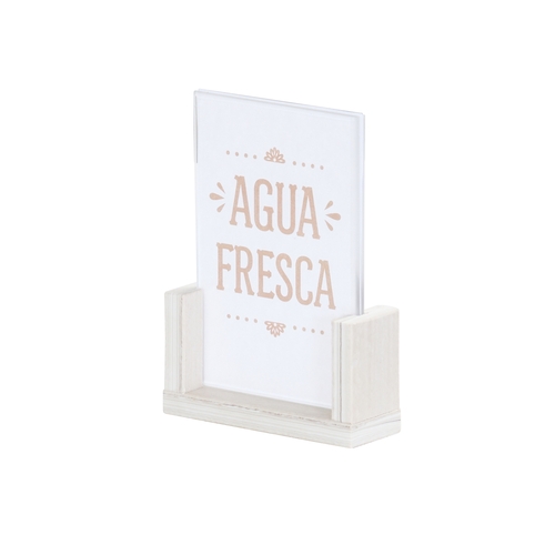 Cal-Mil 28622-46-141 Vista 5" x 7" x 2"H Coastal Card Holder - 6 Each