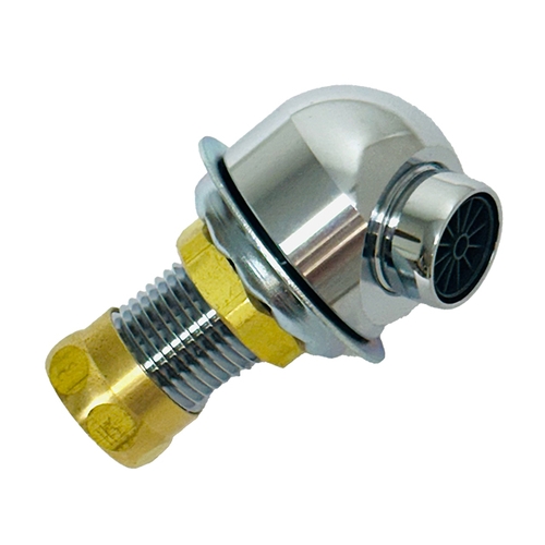 Fisher 2905 1/2" Male NPT Trough Inlet Fitting w/ Slip Joint Kit