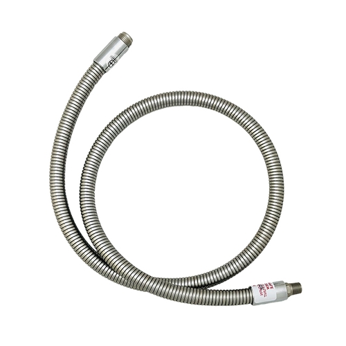 Fisher 2916-1512 Brass 15" Pre-Rinse Hose w/ Stainless Steel Jacket