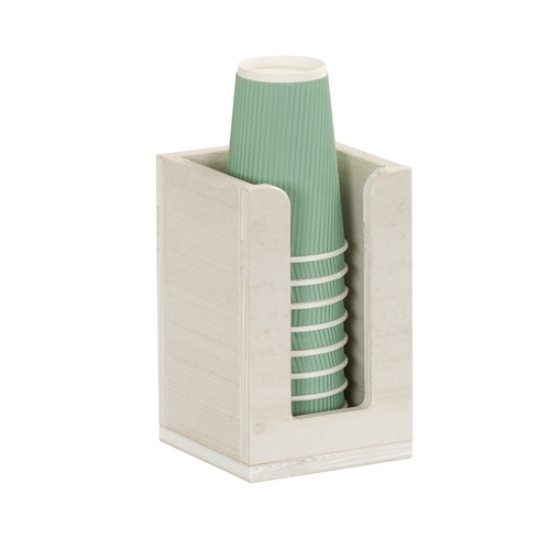 Cal-Mil 298-141 Vista 5" x 5" x 8.5"H Coastal Cup & Lid Organizer