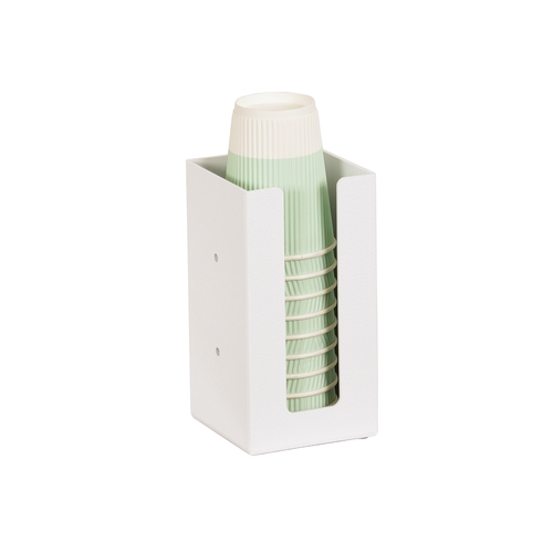 Cal-Mil 298-15 Classic 4.5" x 4.5" x 8"H White Napkin Holder - 4 Each