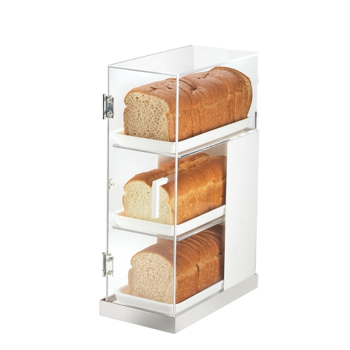 Cal-Mil 3021-55 Luxe 7" x 14" x 20.25"H Clear Acrylic Bread Display Case